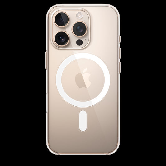 (Open Box) Apple iPhone 16 Pro Clear Case with MagSafe - MA7E4ZM/A (2024)