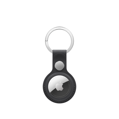 Apple AirTag FineWoven Key Ring - Black - MGG24ZM/A