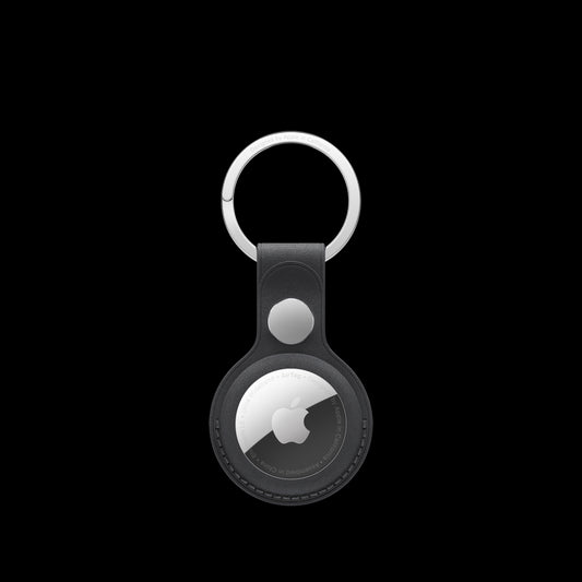 Apple AirTag FineWoven Key Ring - Black - MGG24ZM/A