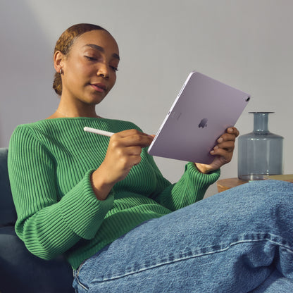 Apple 11-in iPad Air (M2) Wi-Fi + Cellular 128GB - Purple - MUXG3LL/A (May 2024)