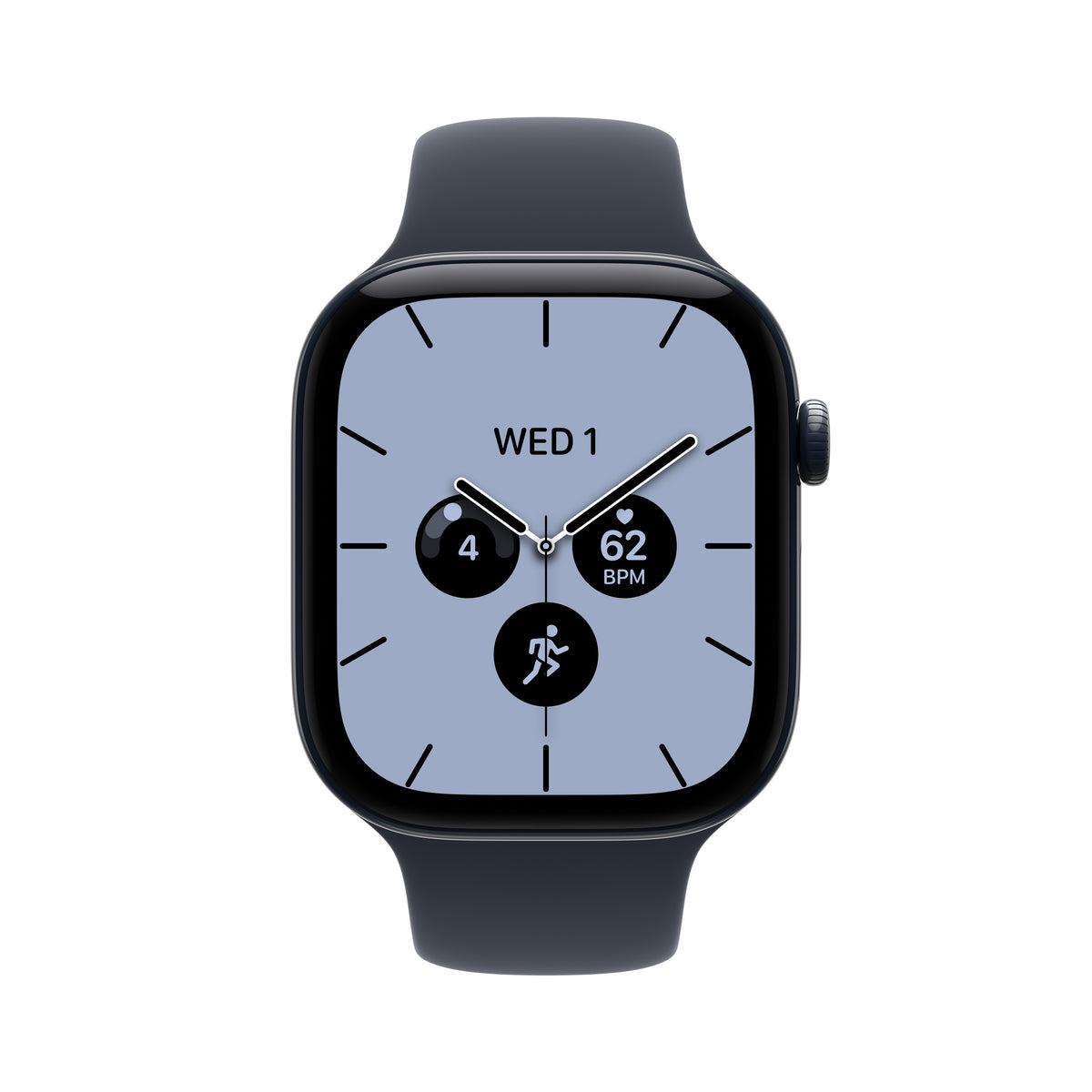 Apple Watch Series 12 GPS + Cellular 46mm Night Blue Ceramic Case with Navy Blue Sport Band - S/M - MJH34LS/A (2026)