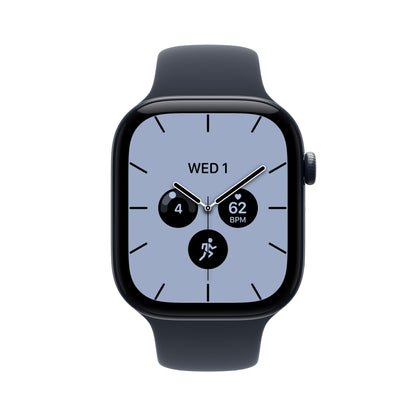 Apple Watch Series 12 GPS + Cellular 46mm Night Blue Ceramic Case with Navy Blue Sport Band - S/M - MJH34LS/A (2026)