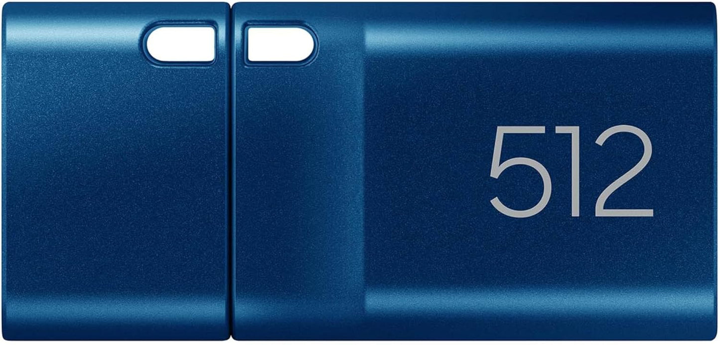 Samsung 512GB USB-C Flash Drive 400MB/s , Waterproof, Blue, MUF-512DA/AM