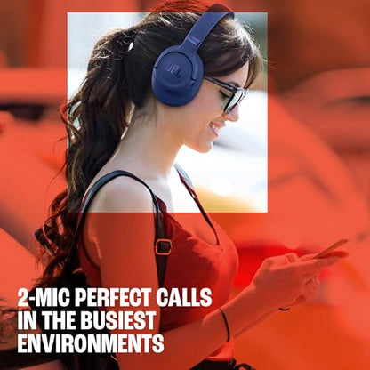 JBL Tune 780NCBT Active Noise Cancelling Over Ear Bluetooth Headphone - Black