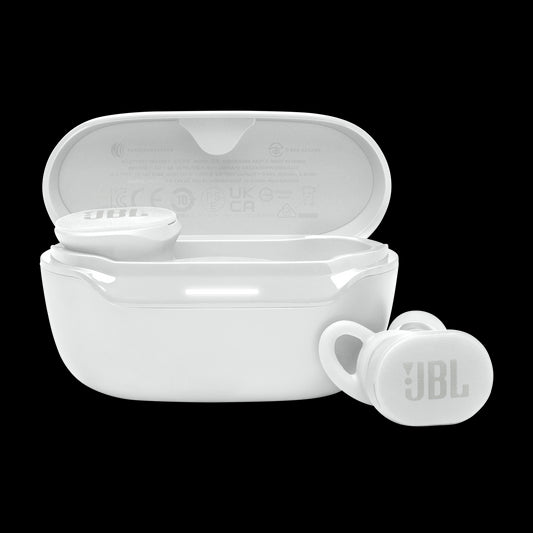 JBL Endurance Race 2 Noise Cancelling True Wirelss Sport Headphones - White