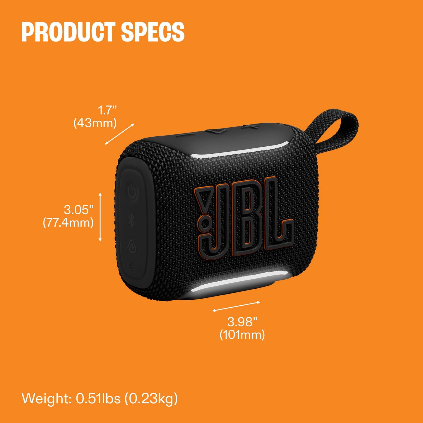 JBL Go 5 Portable Bluetooth Speaker IPX68 - Camoflauge