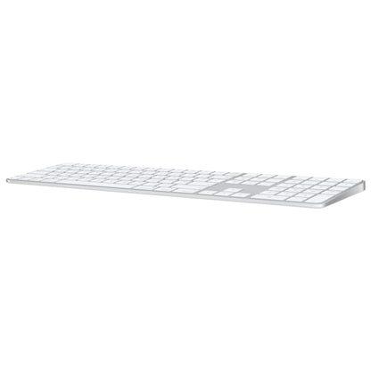 Apple Magic Keyboard with Touch ID and Numeric Keypad for Mac w Apple silicon (USB–C) - White Keys - MJM64LL/A (2026)