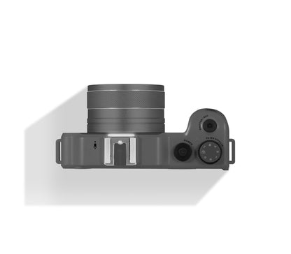 Minolta MND65 56 MP Autofocus / 4K60FPS Ultra HD Digital Camera w/WiFi (Gray Body, Black Faceplate)