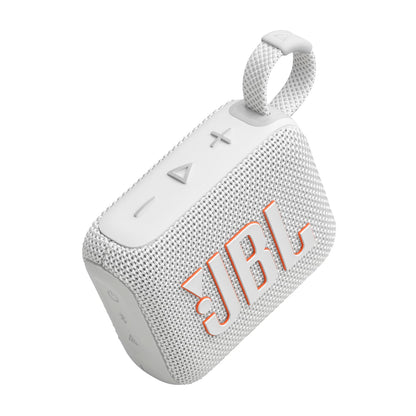 JBL Go 4 - Ultra-Portable, Waterproof and Dustproof Bluetooth Speaker - White