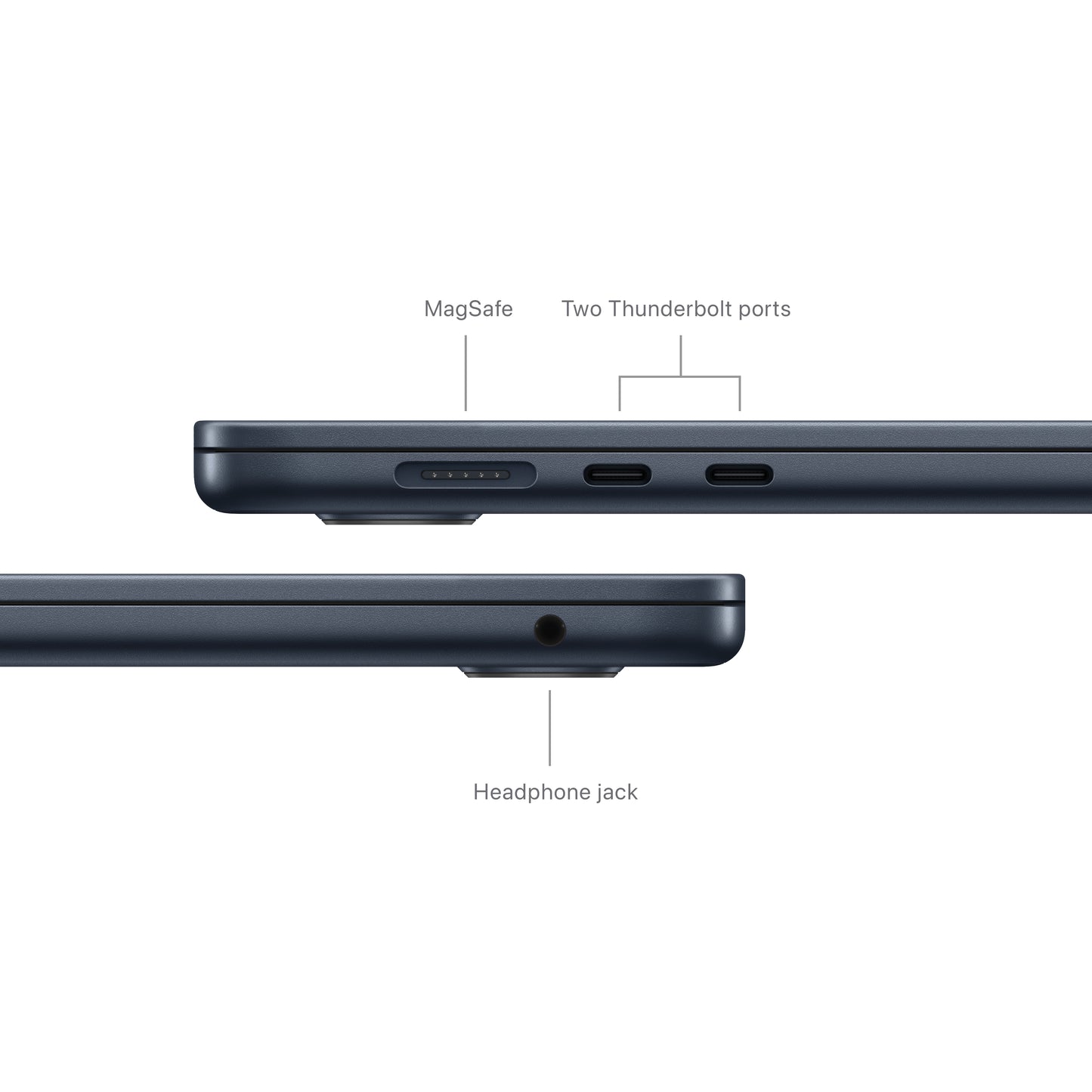 (CTO) Apple MacBook Air 15-in M3 8C CPU - 10C GPU, 16GB, 1TB, Midnight, 35W Dual - (Spring 2024) - Z1BV0006P