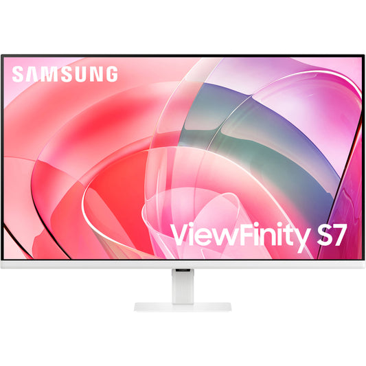 Samsung 32-in S70D 4K HDR LED Computer Monitor - LS32D701EANXZA - White