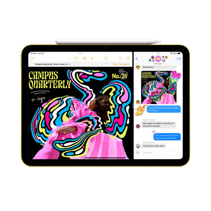 (Open Box) Apple 11-inch iPad Wi-Fi + Cellular 256GB - Blue (A16) - MD7L4LL/A - (11th Gen)