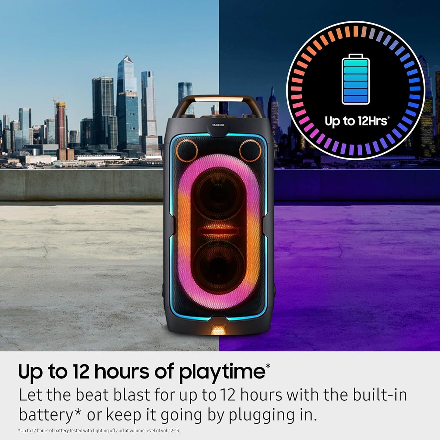 Samsung Sound Tower Portable Bluetooth Party Speaker - MX-ST40F/ZA