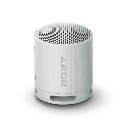 Sony SRS-XB100 Wireless Bluetooth Waterproof Speaker, 16 Hr Battery - Light Gray