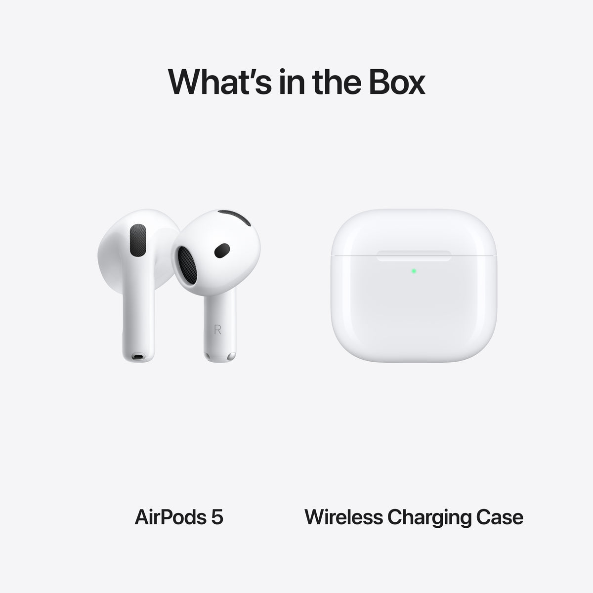 Apple AirPods 5 with Wireless Charging Case - MKFT4LL/A (2026)