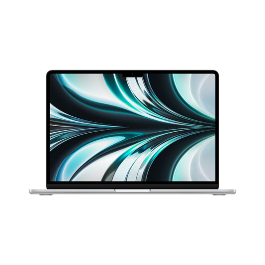 Apple 13-inch MacBook Air: M2 chip with 8C CPU / 8C GPU, 256GB SSD, 16GB Memory - Silver MC7V4LL/A (Fall24)