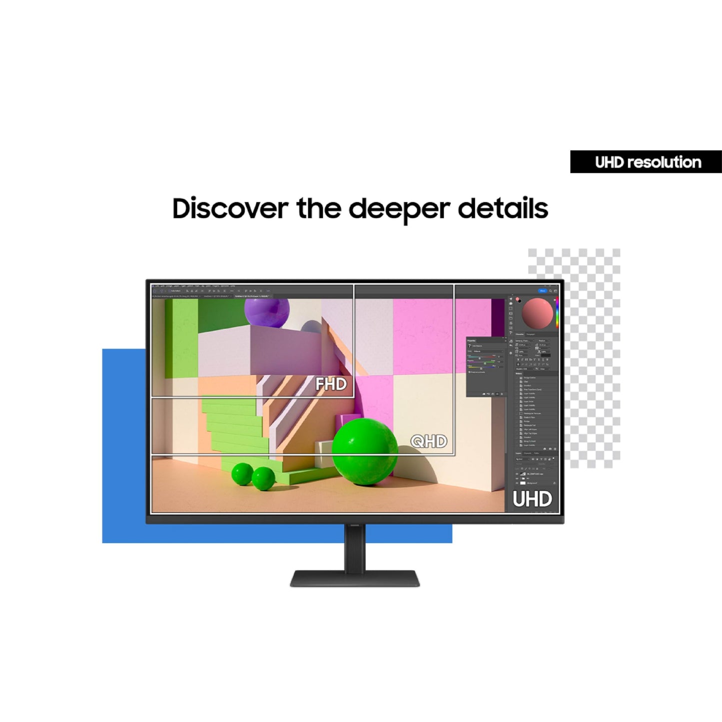 Samsung 37-inch ViewFinity S8 (S80UD) 4K UHD HDR10 Computer Monitor - LS37D800UANXZA