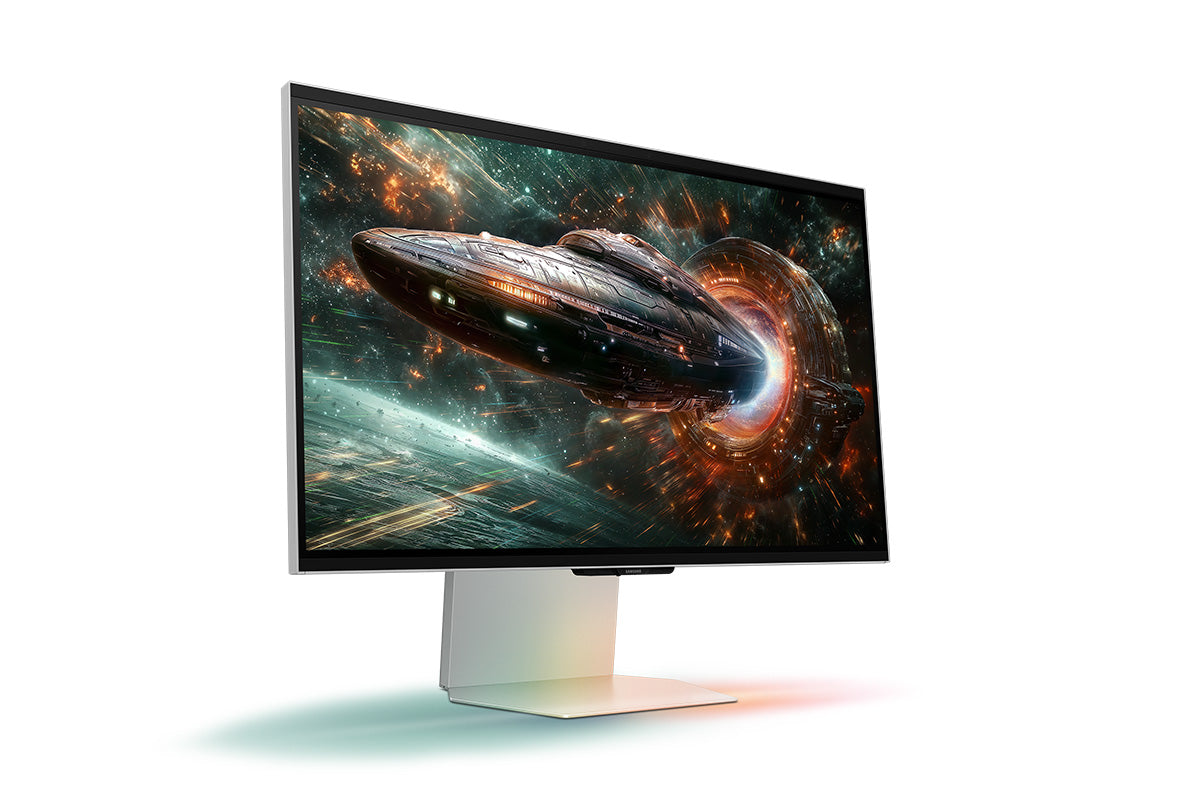 Samsung 27-in Odyssey 3D G90XF 4K 165Hz Gaming Monitor - LS27FG900XNXZA