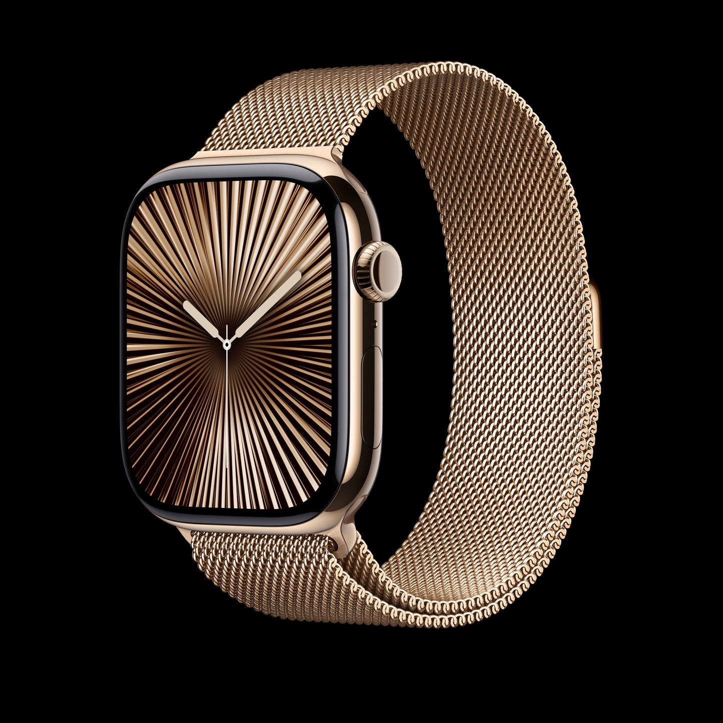 Apple 46mm Gold Milanese Loop - M/L - MXMR3AM/A (2024)