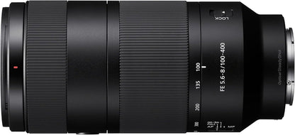 Sony FE 100-400mm F5.6-8 OSS DSLR Lens - SEL100400