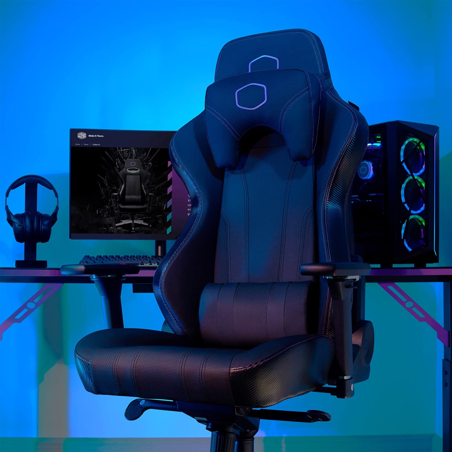 Cooler Master Caliber X1 Posture Ergonomic Office Gaming Chair - CMI-GCX1-2019