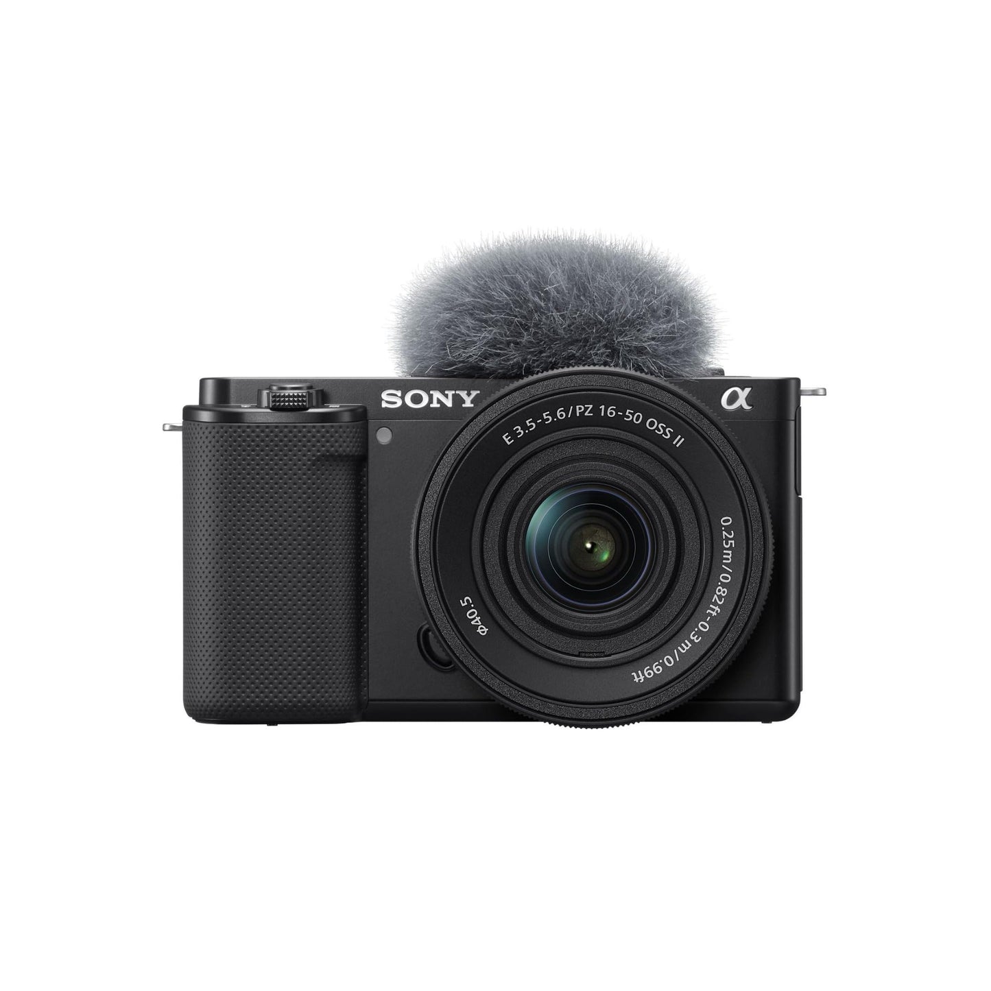 Sony ZV-E10 Mirrorless Camera with E PZ 16-50mm F3.5-5.6 OSS II Lens (Black) - ZVE10KB
