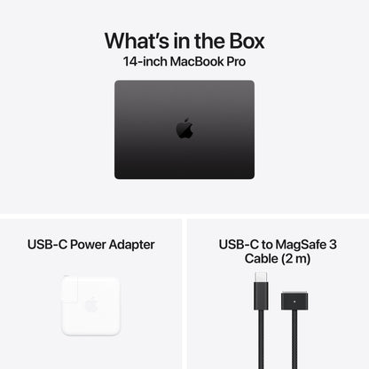 Apple 14-inch MacBook Pro: M6 chip with 12-core CPU and 12-core GPU, 1TB SSD - Space Black - MHWU4LL/A