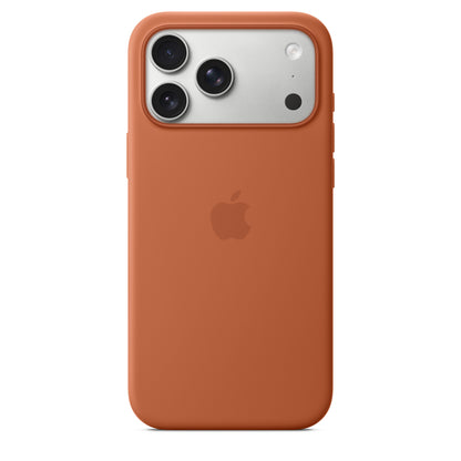 Apple iPhone 17 Pro Max Silicone Case with MagSafe – Terra Cotta - MGFQ4ZM/A