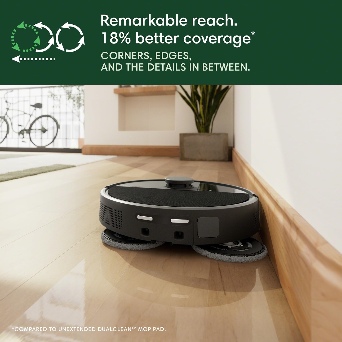 iRobot Roomba Plus 505 Combo Robot Vacuum & Mop + AutoWash Dock