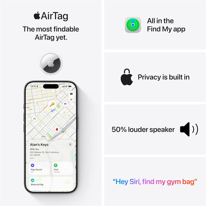 (Open Box) Apple AirTag 2nd Generation - 4 Pack