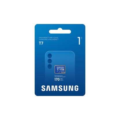 Samsung T7 1TB MicroSD Memory Card - MB-MB1T0T/AM