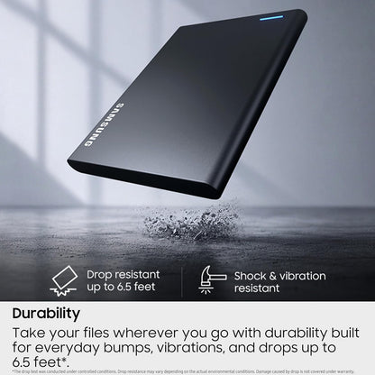 Samsung P7 Portable SSD 1TB, MU-PF1T0G/AM, Read/Write Up to 4000/3700 MB/s