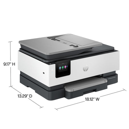 HP OfficeJet Pro 8139e Wireless All-in-One Inkjet Printer, Scanner, Copier, Fax, ADF, Duplex Printing - 40Q51A#B1H