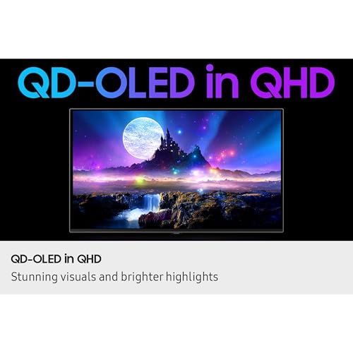 Samsung 27-Inch Odyssey OLED G6 G60SF QHD Gaming Monitor G-Sync Compatible - 3 Yr Warranty -  LS27FG602SNXZA - 2025