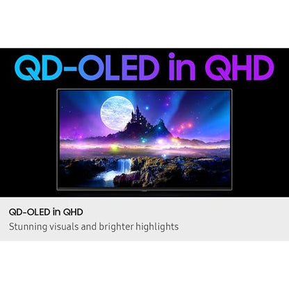 Samsung 27-Inch Odyssey OLED G6 G60SF QHD Gaming Monitor G-Sync Compatible - 3 Yr Warranty -  LS27FG602SNXZA - 2025