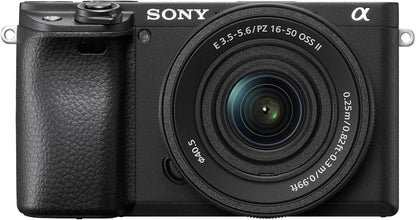 Sony Alpha a6400 with 16-50mm DSLR Camera - ILCE6400KB