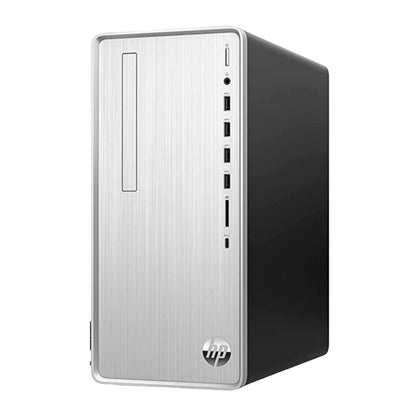 HP Pavilion Desktop Computer, Ryzen 5 5600G, 12GB, 512GB, Wired Keyboard and Mouse (TP01-2040, 2022)