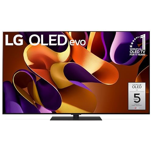 LG 55-in evo G4 Series OLED TV 4K - OLED55G4SUB (2024)