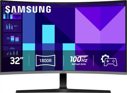 (Open Box) Samsung 32-in S39GD Curved LED Computer Monitor - 4ms - LS32D396GANXZA