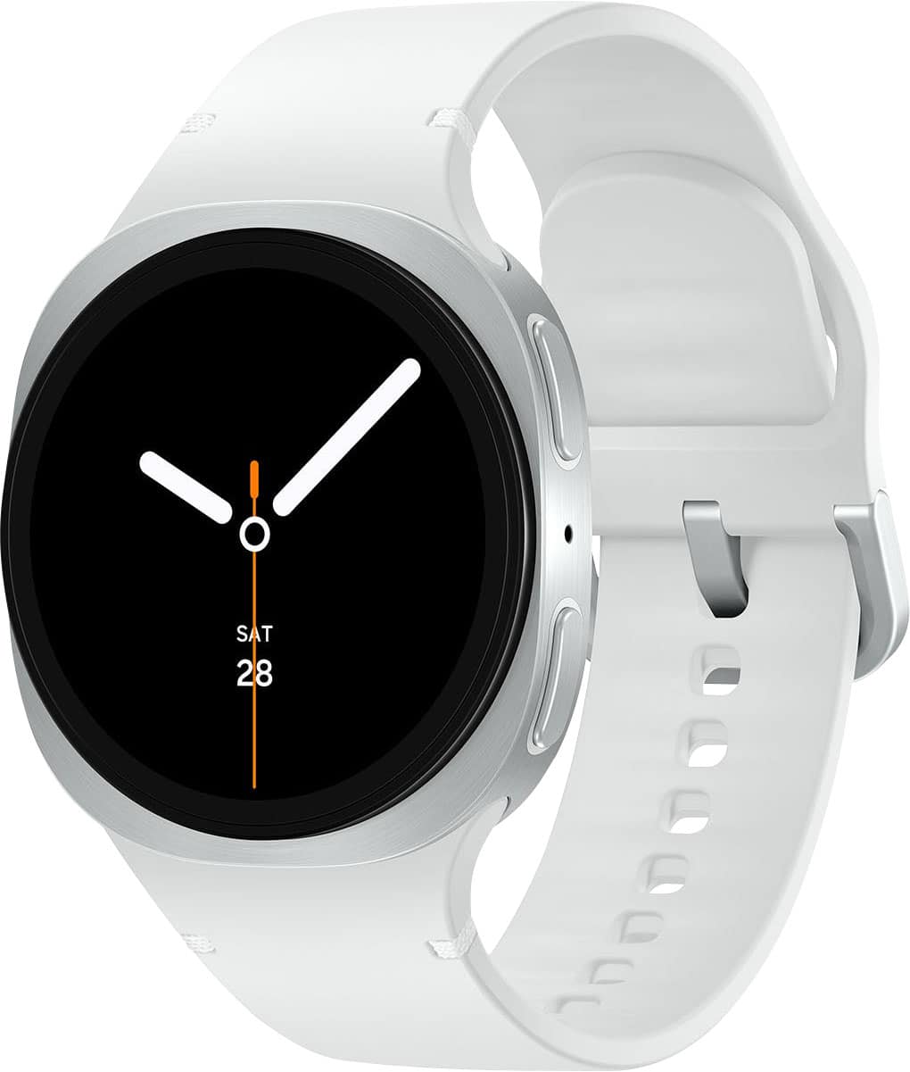 Samsung Galaxy Watch8 Aluminum Smartwatch 40mm BT - White - (2025, SM-L320NZSAXAA)