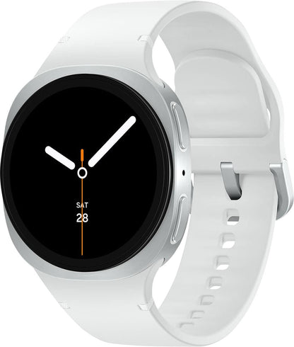 Samsung Galaxy Watch8 Aluminum Smartwatch 40mm BT - White - (2025, SM-L320NZSAXAA)