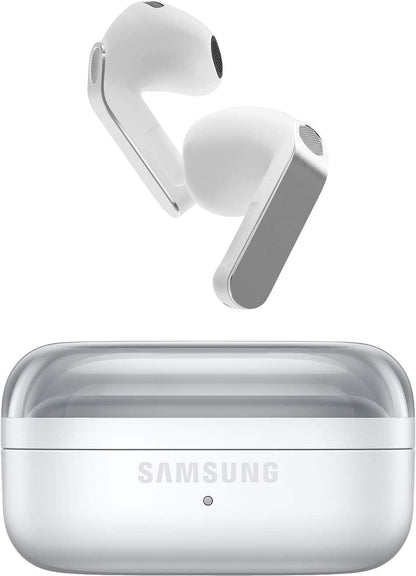 Samsung Galaxy Buds4 Bluetooth Wireless Earbud Headphones - White - (US Version SM-R540NZWAXAR)