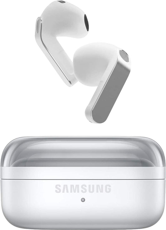 Samsung Galaxy Buds4 Bluetooth Wireless Earbud Headphones - White - (US Version SM-R540NZWAXAR)