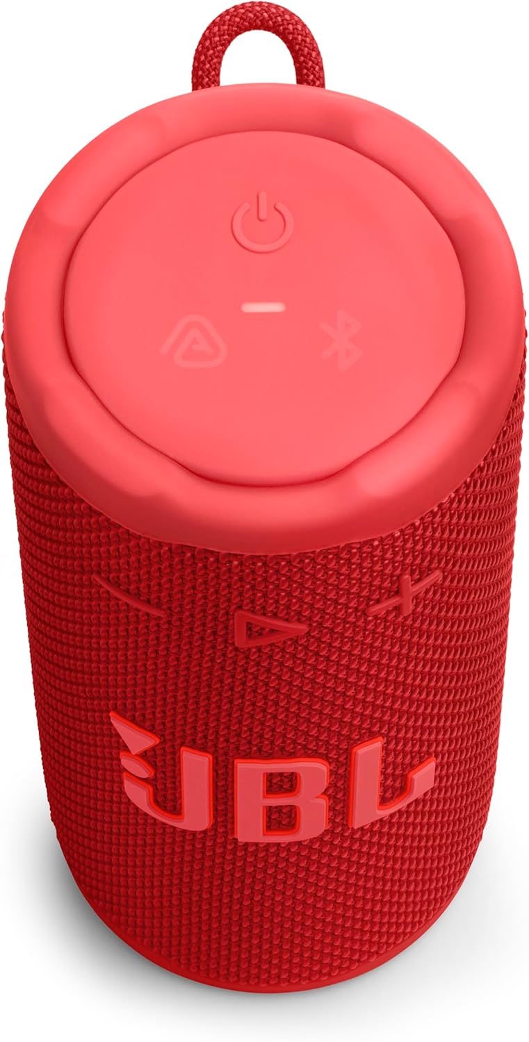 JBL Grip Portable Bluetooth Speaker IPX67 Waterproof & Dustproof; Auracast - Red