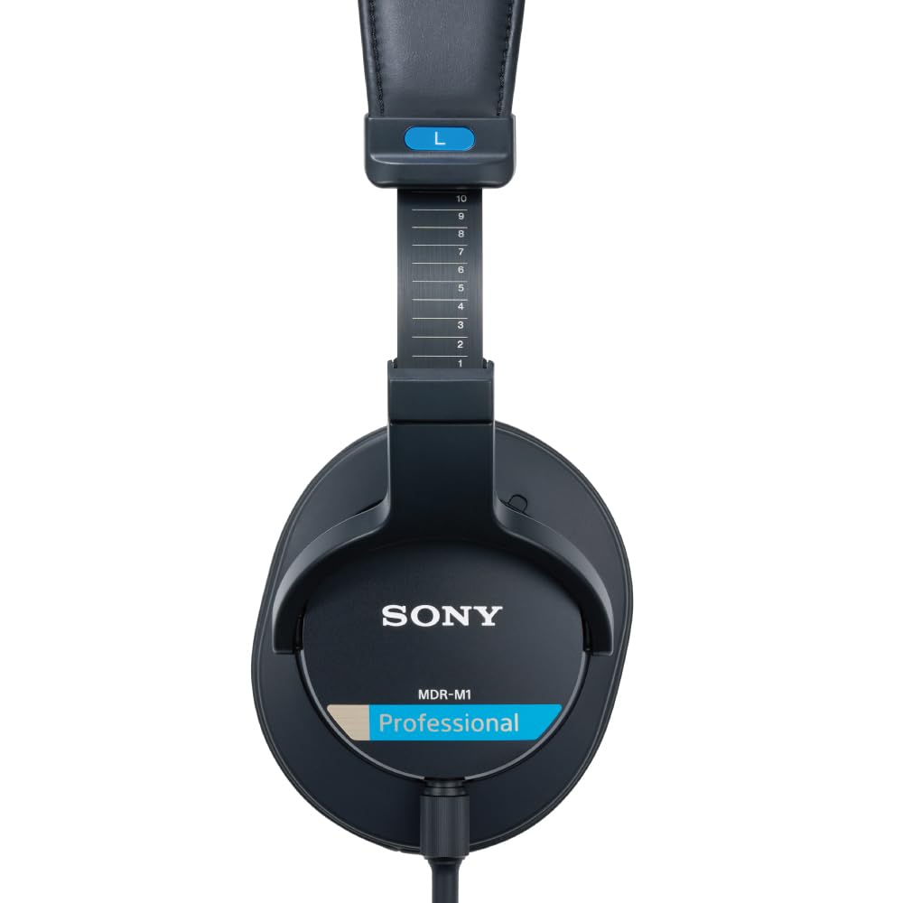 (Open Box) Sony MDR-M1 Professional Reference Closed Monitor Headphones