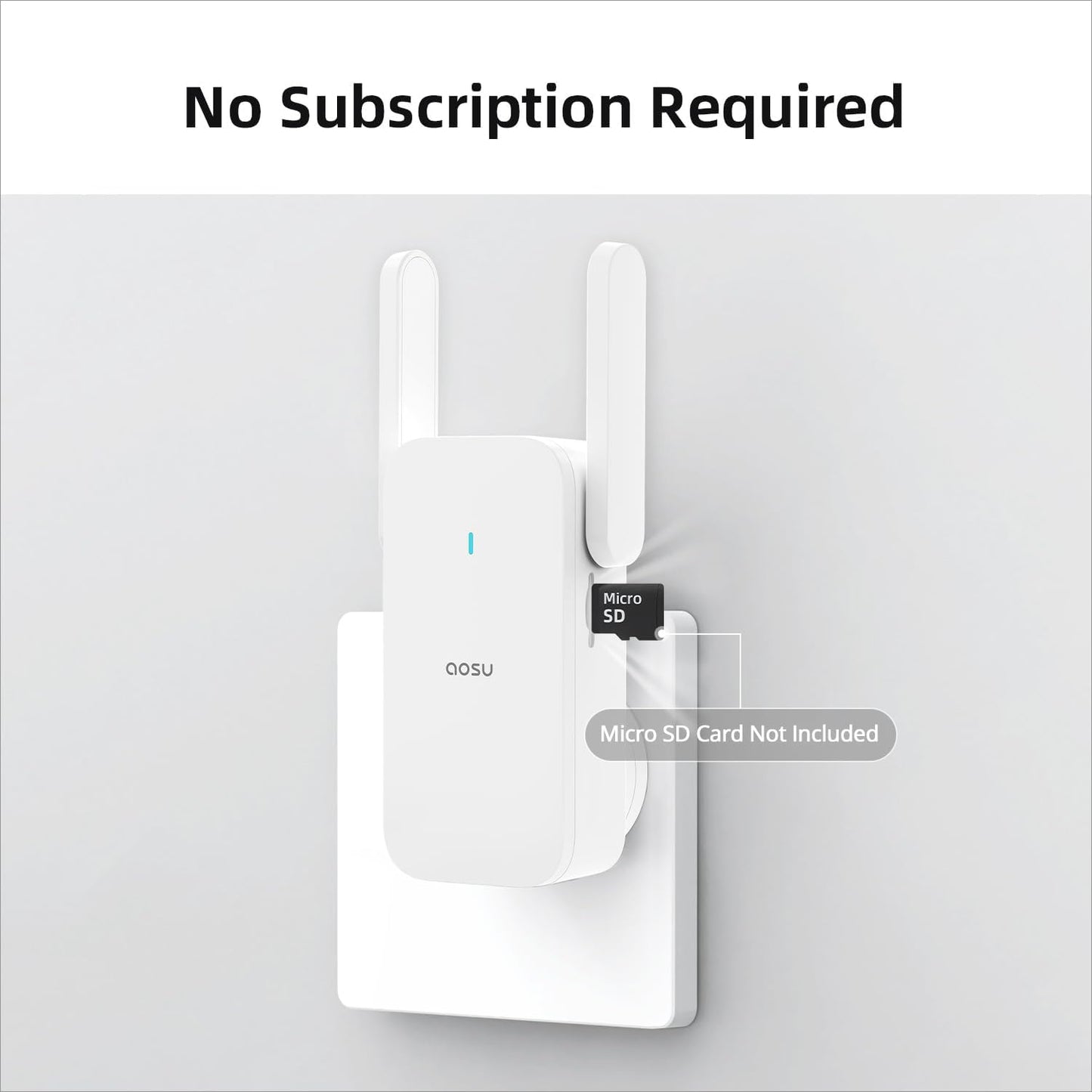 (Open Box) AOSU Doorbell Camera Wireless, Battery-Powered Video Doorbell with Chime, 2K Resolution, No Monthly Fees, 166° Ultra Wide Angle, 180-Day Battery Life, AI Detection, Work with Alexa & Google Assistant