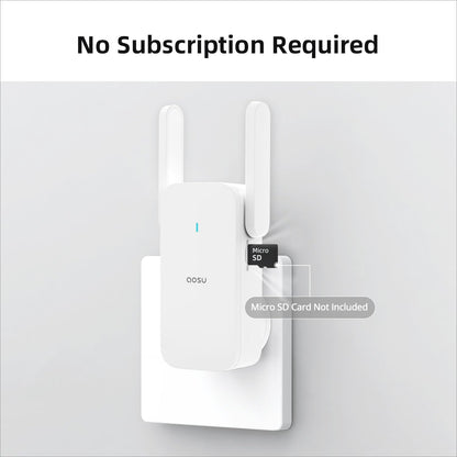 (Open Box) AOSU Doorbell Camera Wireless, Battery-Powered Video Doorbell with Chime, 2K Resolution, No Monthly Fees, 166° Ultra Wide Angle, 180-Day Battery Life, AI Detection, Work with Alexa & Google Assistant