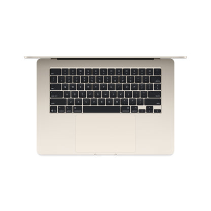 (Open Box) Apple 15-inch MacBook Air: M4 w/ 10-core CPU and 10-core GPU, 16GB, 512GB SSD - Starlight - MW1K3LL/A (2025)
