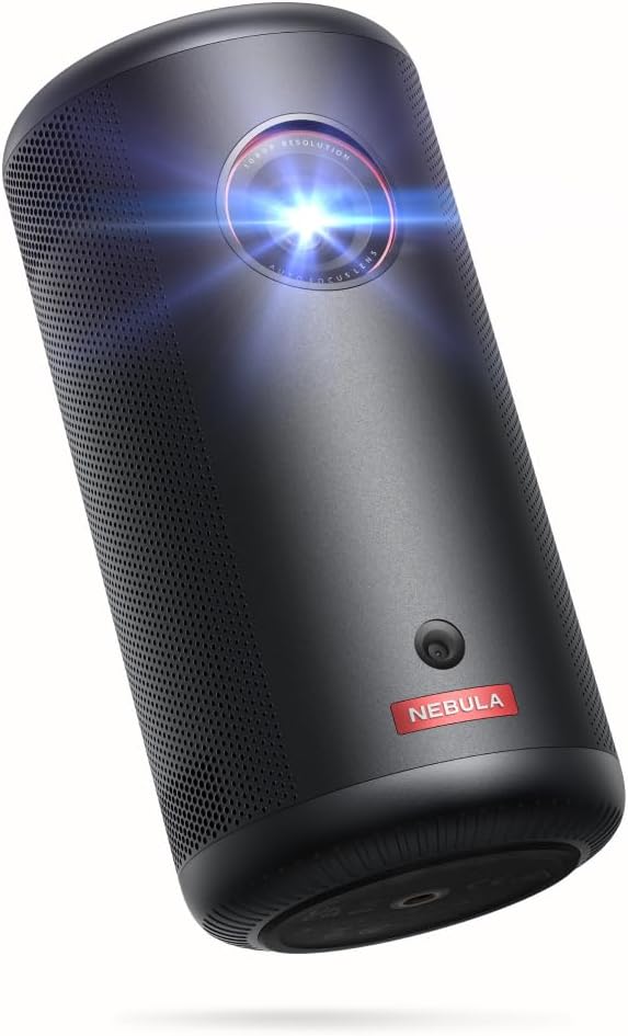 Nebula Capsule 3 Mini 1080p Portable Projector - Black (200 Lumens)