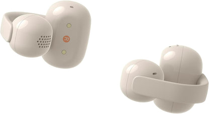 Sony LinkBuds Clip Open-Ear Truly Wireless Earbuds, Greige - WFLC900/C w 27-Month Axiom Device Care Program